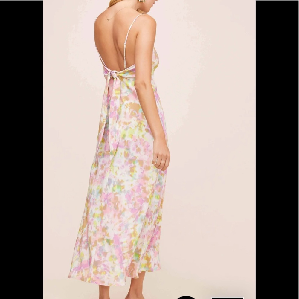 ASTR: CHARISMA TIE DYE MIDI DRESS - Picture 7 of 8